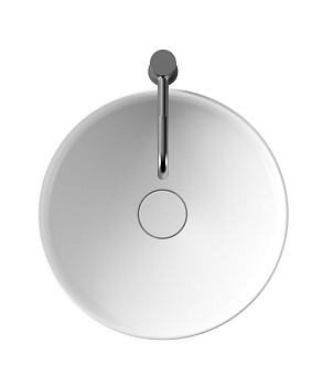 Раковина керамическая Alice Equilibrium 35100101 42х42 накладная цвет белый глянцевый