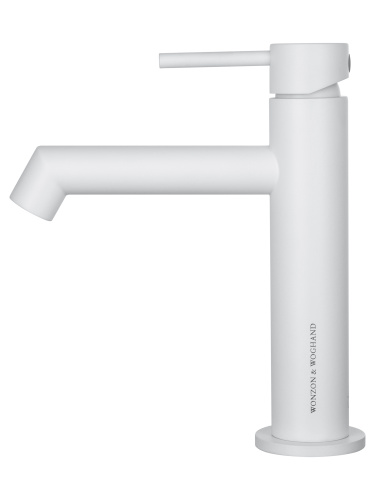 Смеситель Wonzon & Woghand WW-H1063-MW на раковину белый - фото 2