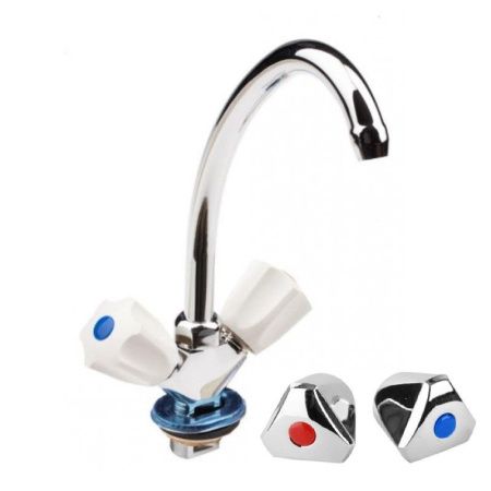 Смеситель для кухни Сантаком 120008с на мойку хром