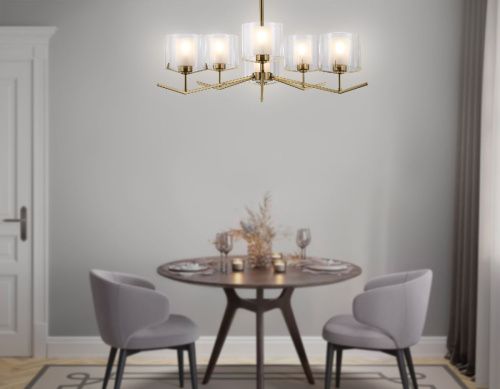 Люстра на штанге Ambrella Light Modern (Модерн) LH57008 - фото 5