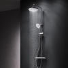 Душевая стойка Am.Pm Spirit V2.0 F0770A400 настенная цвет хром с термостатом