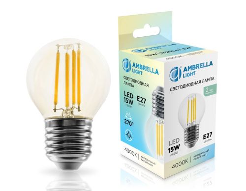 Лампа светодиодная филаментная Ambrella Light 451524 - фото 3