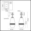 Бра Odeon Light Pendant (Пендант) 5441/1W