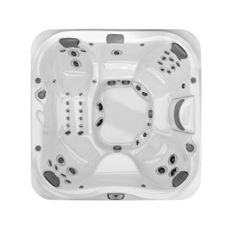 Минибассейн Jacuzzi J375 ZM12ZY0EW40 230х230 квадратный отдельностоящий уф+озон, теплоизоляция, подсветка