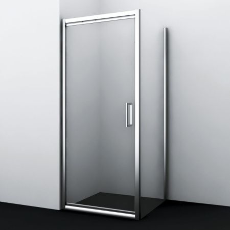 Душевой уголок Wasserkraft 27I18 100х90 стекло прозрачное профиль хром без поддона