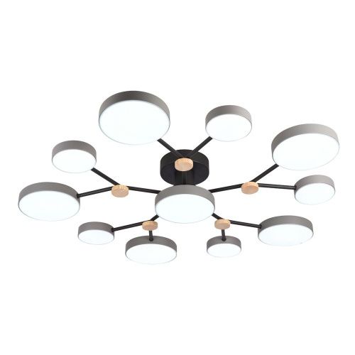 Люстра потолочная LED4U L3201-960 GR - фото 4
