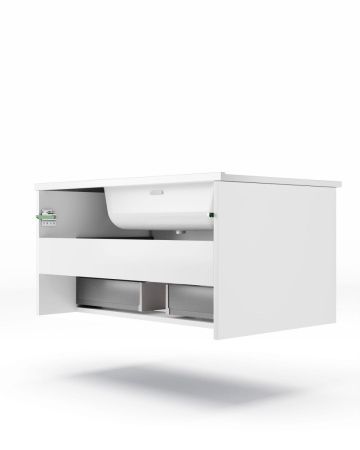 Тумба под раковину La Fenice Terra FNC-01-TER-B-60 60х50 подвесная цвет белый