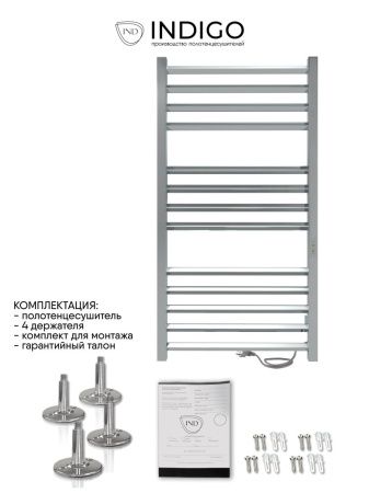 Полотенцесушитель электрический Indigo Attic Romb LСLATCRE100-50Rt 55х100 хром