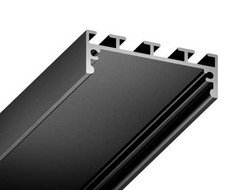 Алюминиевый профиль для светодиодной ленты до 33,4мм Ambrella Light Profile System (Профиле Сыстем) GP3070BK - фото 5