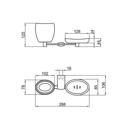 Мыльница Webert Aria AI501101015
