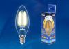 Лампа светодиодная филаментная Uniel Multibright (Мултибригхт) LED-CW35-5W/WW/E14/CL/MB GLM10TR картон