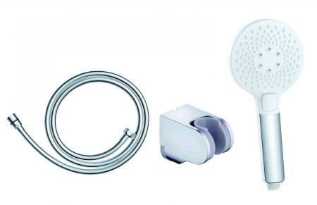 Душевой гарнитур Creavit SH118 настенный хром