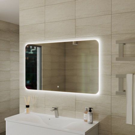 Зеркало с подсветкой Maretti Florenza FL1412070P25EL 120х70 подвесное