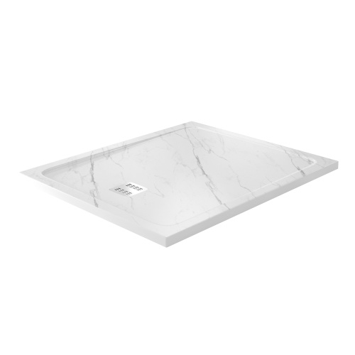 Душевой поддон WasserKRAFT Rhin 44T 44T10 120x100 искусственный камень белый - фото 2