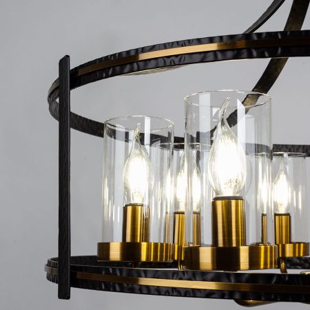 Люстра подвесная Arte Lamp Avior (Авиор) A7011SP-8BK