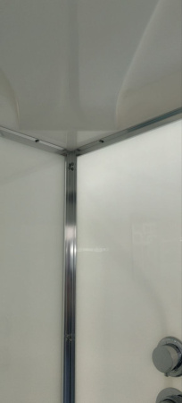 Душевая кабина AvaCan D09SLED 90х90 четверть круга с крышей ориентация универсальная