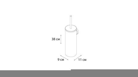 Ершик для унитаза Fixsen Hotel FX-31013G