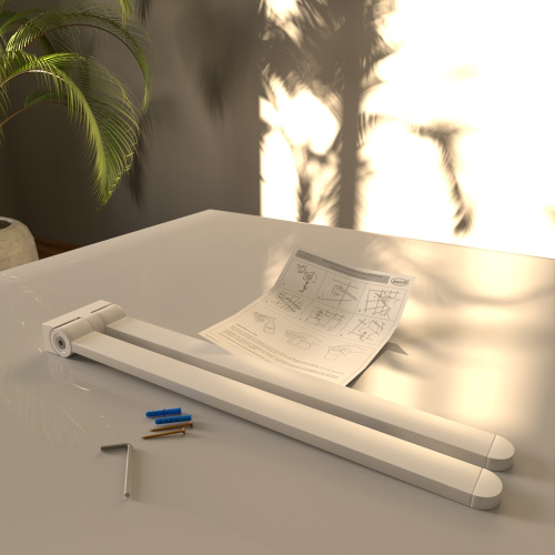 Полотенцедержатель Altasan Лотос ЛТ61БМ - фото 4