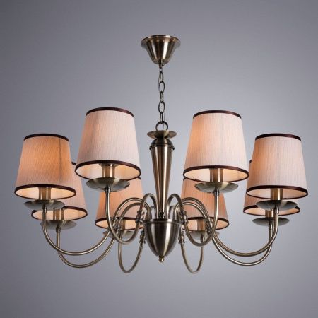 Люстра подвесная Arte Lamp Fiona (Фиона) A3227LM-8AB