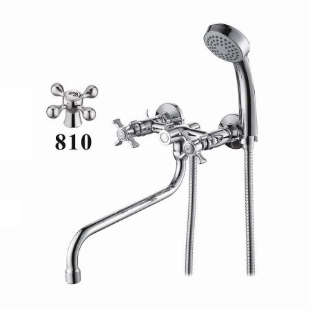 Смеситель для ванны D-Lin D143810 настенный хром