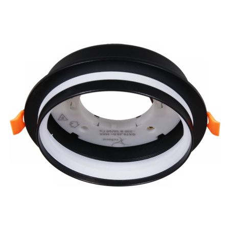 Светильник встраиваемый Reluce 70002-9.0-001RLD GX70 BK