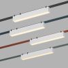 Трековый однофазный светильник Denkirs Belty linear (Белты линеар) DK5575-WH
