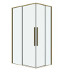 Душевой уголок Grossman Galaxy 300.K33.01.1270.32.00 120х70 стекло прозрачное профиль золото матовое без поддона