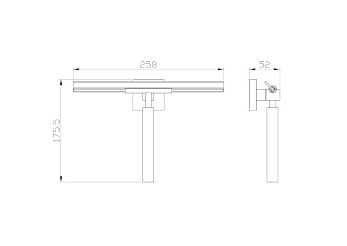 Скребок для чистки стекол Wonzon & Woghand Polo WW-8923-BN - фото 2