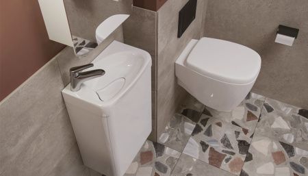 Раковина из искусственного камня Velvex BIO rkBIO.40-81 40х20 встраиваемая цвет белый 1 отверстие под смеситель