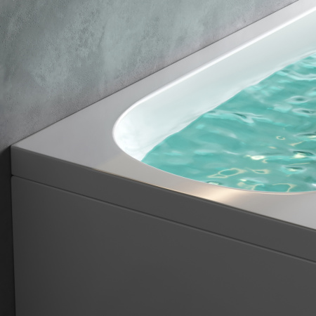 Ванна акриловая Am.Pm Spirit W72A-150-070W-A2 150х70 пристенная прямоугольная без каркаса