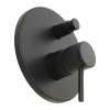 Смеситель для душа Mariani Next B14173NS встраиваемый в стену черный