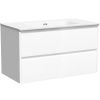 Тумба под раковину Sancos Libra LB90W 90х50 подвесная цвет белый