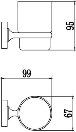 Стакан Savol S-008758