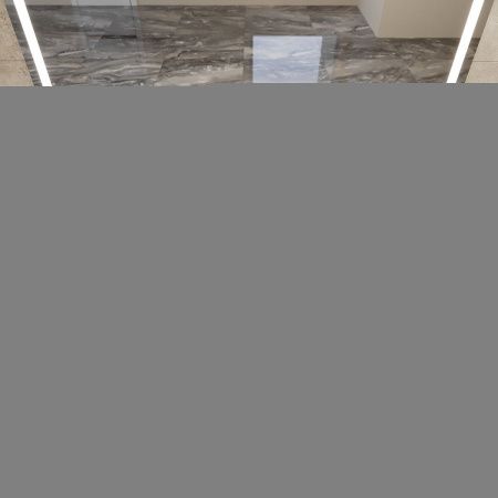 Раковина из искусственного камня Uperwood Cosmos Quartz RCosmos120LU 120х50 над стиральной машиной цвет черный