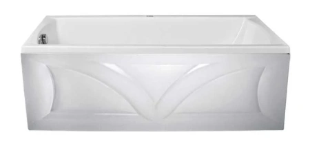 Ванна акриловая 1MarKa MODERN 01мод17570 175х70 пристенная прямоугольная без каркаса