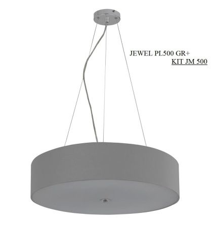 Светильник потолочный Crystal Lux Jewel (Джевел) JEWEL PL500 GR