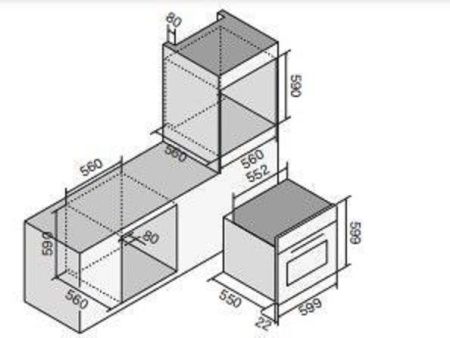 Духовой шкаф Ilve OV60PMT3/SS