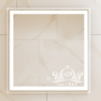 Зеркало в ванную Art&Max MONZA AM-Mon-600-600-DS-F 60х60