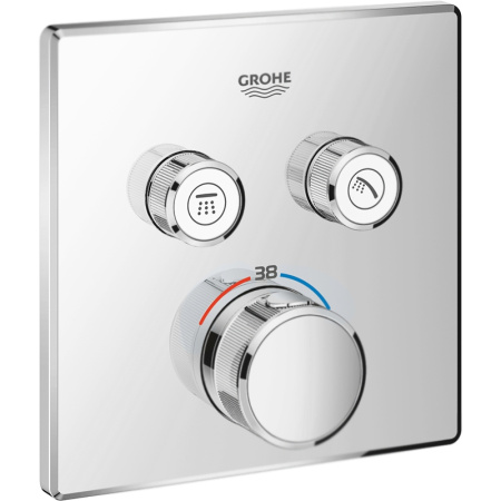 Смеситель Grohe Grohtherm 29124000 встраиваемый хром с термостатом