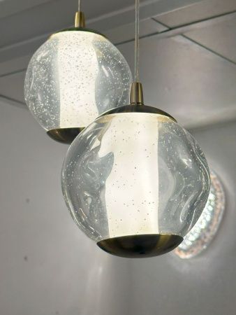 Светильник подвесной Delight Collection OD2437-7 gold/clear