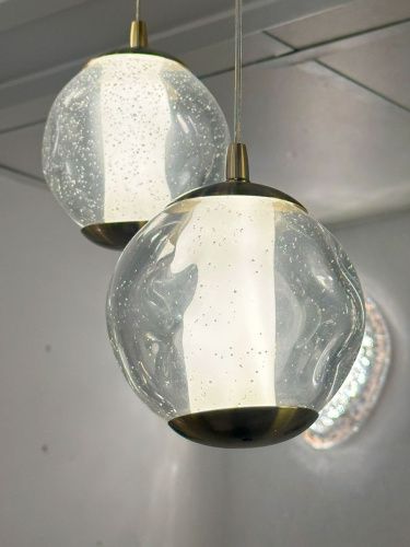 Светильник подвесной Delight Collection OD2437-7 gold/clear - фото 3
