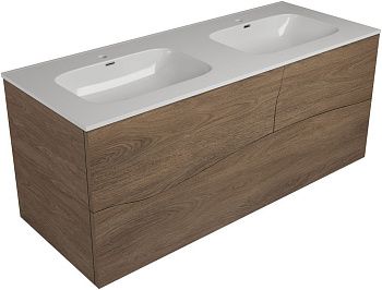 Тумба под раковину Allen Brau Glority 1.35004.NW 120х50 подвесная цвет коричневый