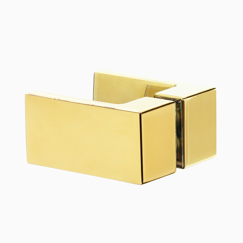 Душевая дверь New Trendy AVEXA GOLD SHINE L EXK-1642 140х200 стекло прозрачное профиль золото глянцевое - фото 4