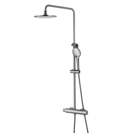 Душевая стойка LeMark Bronx LM3770GM настенная
