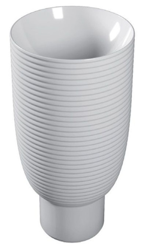 Раковина Disegno Ceramica Loom 43 см LO08542056 напольная цвет жемчужно-серый