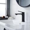 Смеситель Shevanik S43H S4301H на раковину черный