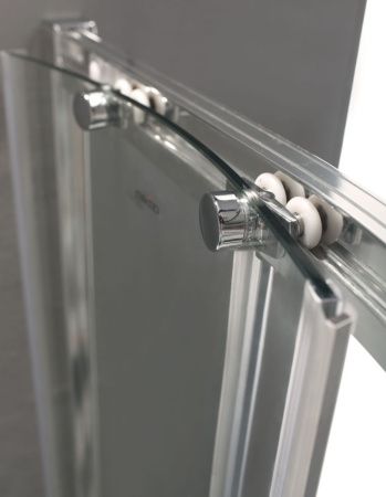 Душевой уголок Cezares ANIMA ANIMA-W-RH-2-120/100-P-Cr-R 120х100 стекло рифленое профиль хром без поддона