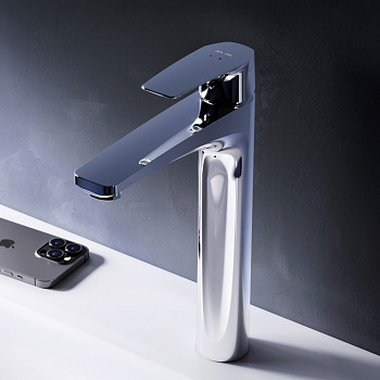 Смеситель Am.Pm Gem F90A92000 на раковину хром без термостата