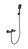 Смеситель для душа Wonzon & Woghand Stay WW-B2062-A-MB настенный черный с термостатом