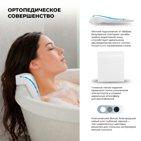 Подголовник-спинка Wellsee Useful Extras 261910000